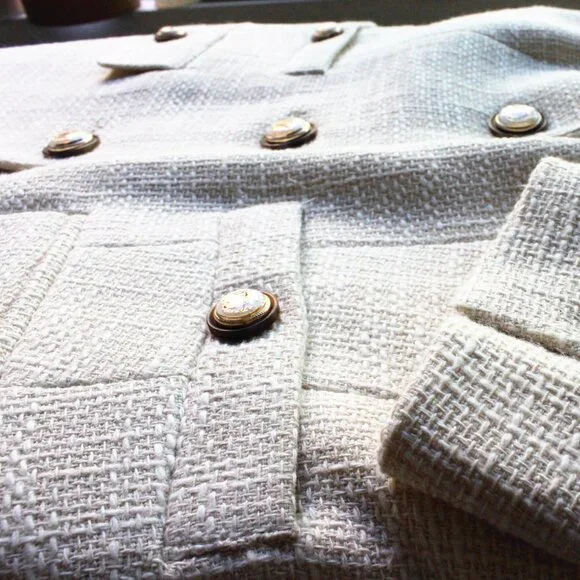 Veronica Beard Single-breasted Blazer, Terre Cotton Dickey Jacket, Size 6, NEW - Picture 5 of 10